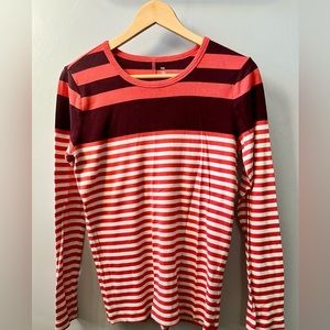 GAP Striped super soft crew